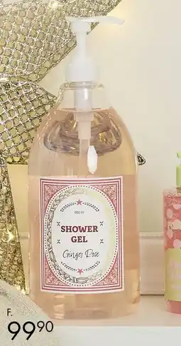Sparkjøp Shower gel med pumpe, 1950 ml., NOK 99.9 tilbud