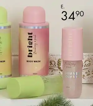 Sparkjøp Body Mist Shimmer gir huden en lett glød og en uimotståelig duft, NOK 34.9 tilbud