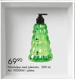 Sparkjøp Håndsåpe med julemotiv, NOK 69.9 tilbud