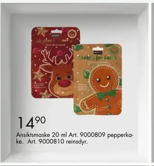 Ansiktsmaske 20 ML, NOK 14.9