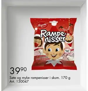 Sparkjøp Søte og myke rampenisser i skum, NOK 39.9 tilbud