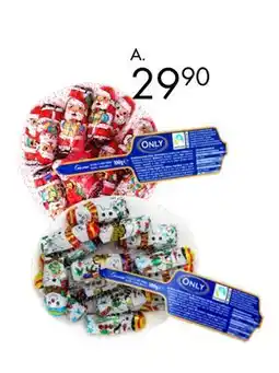 Sparkjøp Nisse og snømann sjokolade i nett Deilig, NOK 29.9 tilbud