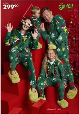 Sparkjøp Grinchen jumpsuit fleece tilbud
