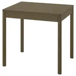 IKEA Tonstad Uttrekkbart bord, brun beiset eikefiner, 80/120x70 cm tilbud