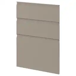 IKEA Metod 3 fronter til oppvaskmaskin, Upplöv matt mørk beige, 60 cm tilbud