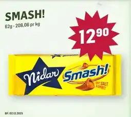 Holdbart SMASH!, NOK 12.9 tilbud