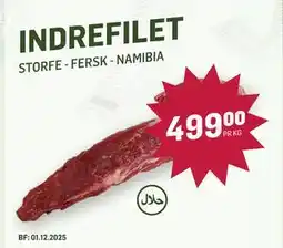 Holdbart INDREFILET, NOK 499 tilbud