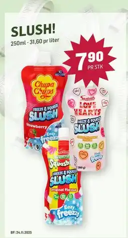 Holdbart SLUSH!, NOK 7.9 tilbud