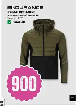 Sport Outlet PRIMALOFT JAKKE, NOK 900 tilbud