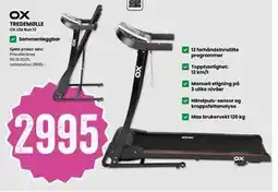 Sport Outlet TREDEMØLLE, NOK 2995 tilbud