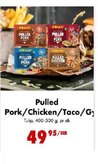 Pulled Pork/Chicken/Taco/G)