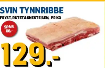 Price Lagerbutikk Svin tynnribbe tilbud
