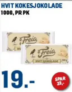 Price Lagerbutikk Hvit kokesjokolade tilbud
