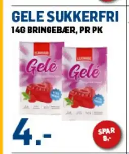 Price Lagerbutikk Gele sukkerfri tilbud