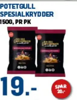 Price Lagerbutikk Potetgull spesialkrydder tilbud