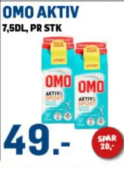 Price Lagerbutikk Omo aktiv tilbud