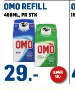 Price Lagerbutikk Omo refill tilbud