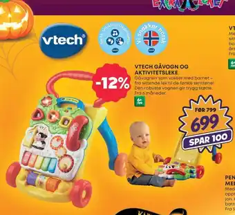 Extra Leker Vtech gåvogn og aktivitetsleke tilbud