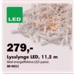 Biltema Lysslynge LED, 11,5 m tilbud