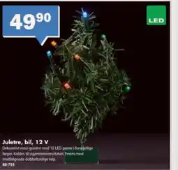 Biltema Juletre, bil, 12 V tilbud