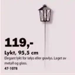 Biltema Lykt tilbud