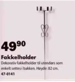 Biltema Fakkelholder tilbud