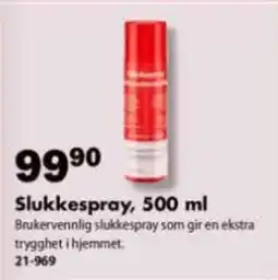 Biltema Slukkespray tilbud