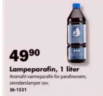 Biltema Lampeparafin tilbud