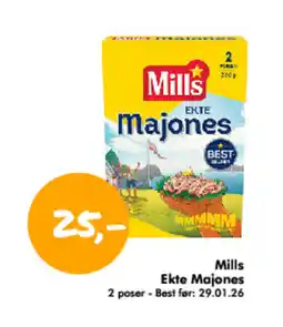 Havaristen Mills Ekte Majones tilbud