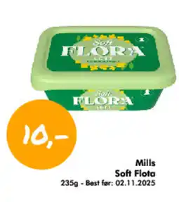 Havaristen Mills Soft Flota tilbud