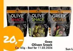 Havaristen Gaea Oliven Snack tilbud