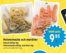 Eurocash GARANT Palsternacka och morötter tilbud