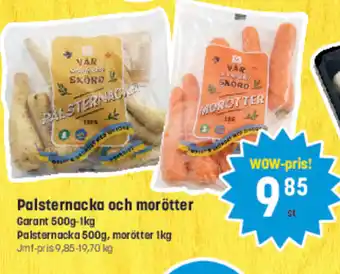 Eurocash GARANT Palsternacka och morötter tilbud