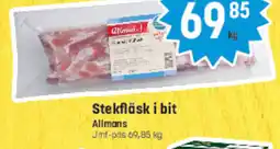 Eurocash ALLMANS Stekfläsk i bit tilbud