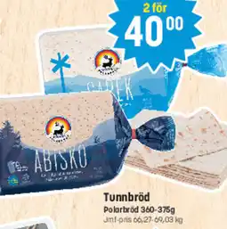 Eurocash POLARBRÖD Tunnbröd tilbud