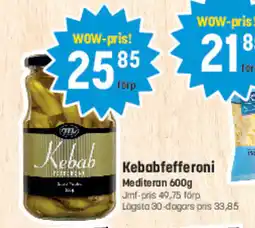 Eurocash MEDITERAN Kebabfefferoni tilbud