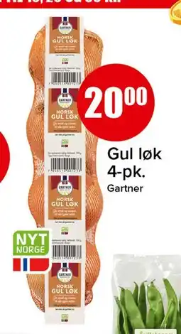 Spar Gul løk 4-pk, NOK 20 tilbud
