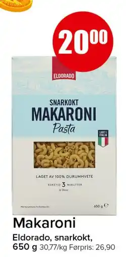 Spar Makaroni, NOK 20 tilbud
