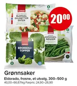 Spar Grønnsaker, NOK 20 tilbud