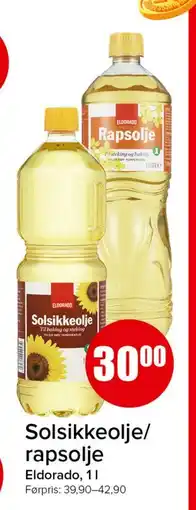Spar Solsikkeolje/rapsolje, NOK 30 tilbud