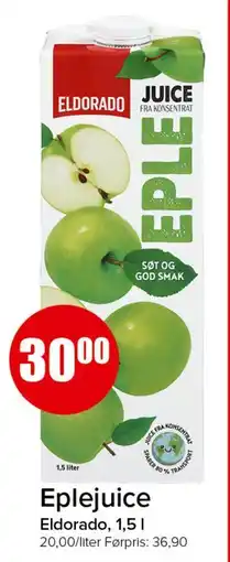 Spar Eplejuice, NOK 30 tilbud