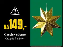 Europris Klassisk stjerne tilbud