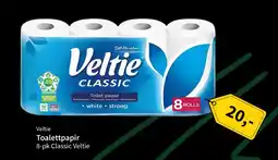 Europris Veltie Toalettpapir tilbud