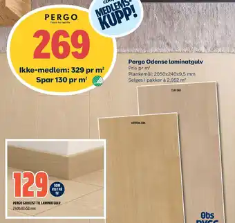 Pergo Odense laminatgulv