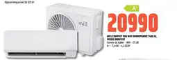 Obs Bygg Mill compact pro wifi varmepumpe 7400 w, tilbud
