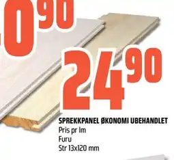 Obs Bygg Sprekkpanel økonomi ubehandlet tilbud