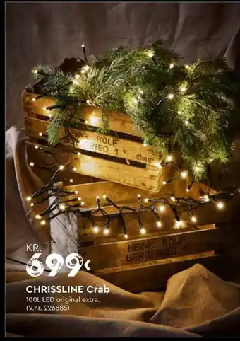 Mekk Chrissline crab tilbud