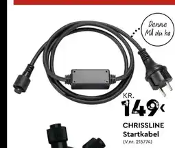 Mekk Chrissline startkabel (v.nr. 215774) tilbud