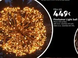 Mekk Finnlumor Light ball tilbud