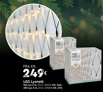 Mekk Led lysnett tilbud